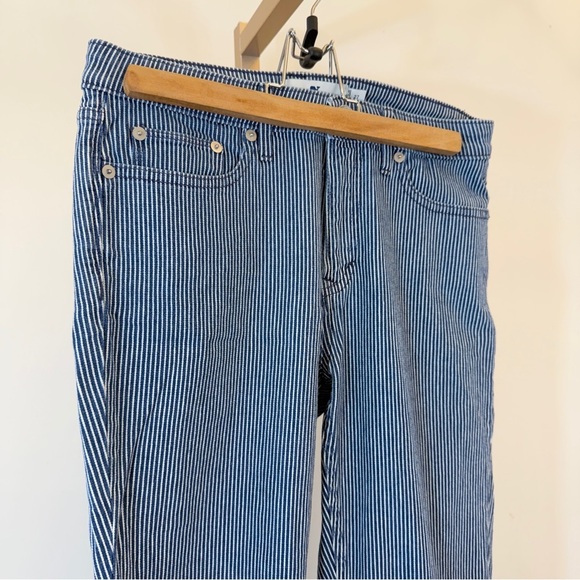 Vineyard Vines Women's Striped Denim Jeans Size 27 Multicolor Straight - Picture 11 of 15